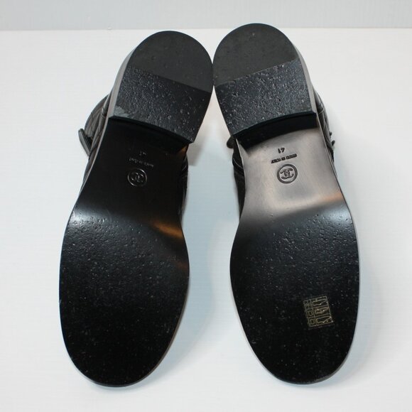 Chanel 45 mm Adventure LU Quilted Leather Black Boots in size EU 41 / US 11 - Picture 7 of 7